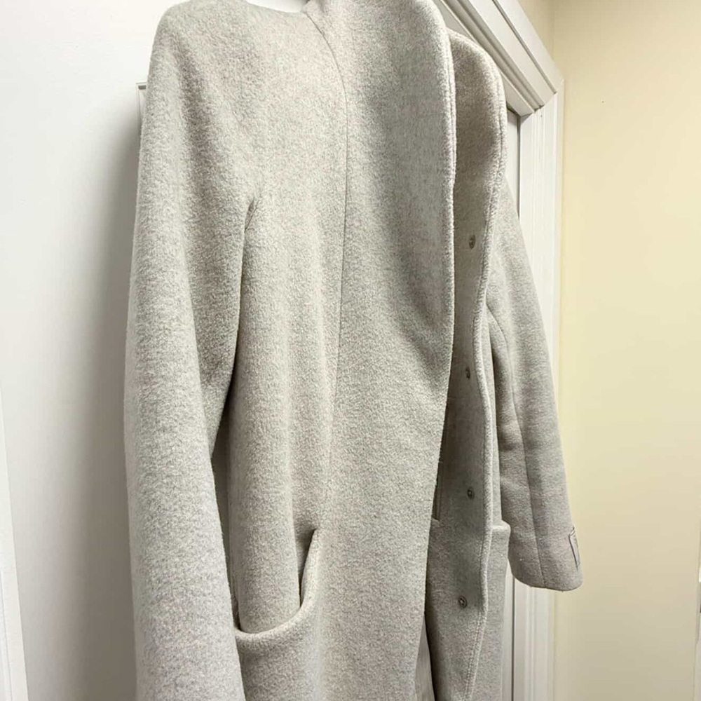 Aritzia Soft Gray Women's Cape Coat